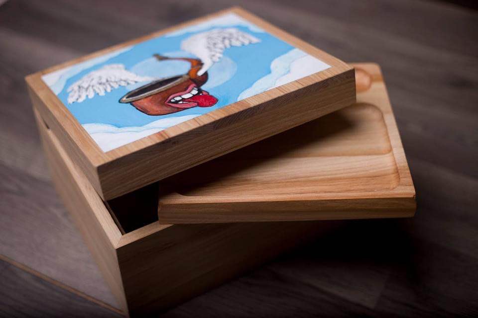 custom wood box