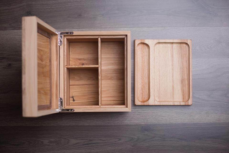 custom wooden storage box