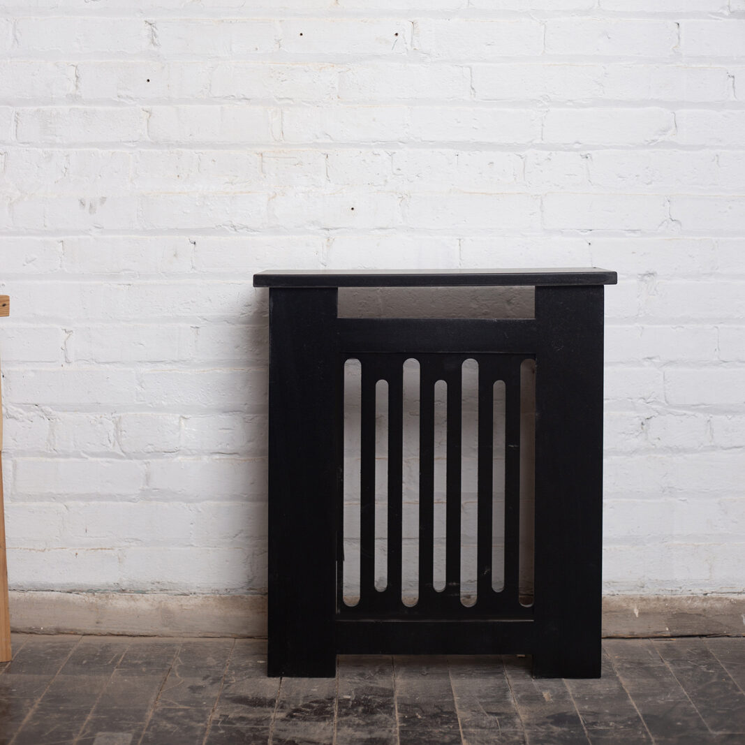 black radiator cover